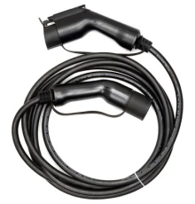 Зарядний кабель для електромобіля HiSmart Type 1 - Type 2, 32A, 7.2кВт, 1 фазный, 5м (EV200009)