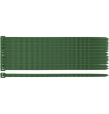 Стяжка Neo Tools 50шт, пластик, 4.8х160мм, зелена (15-979)