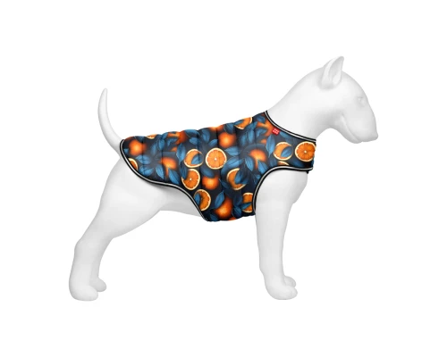 Курточка для тварин WAUDOG Clothes Накидка Апельсини L (505-4054)