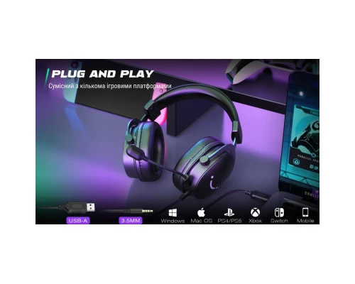 Навушники Fifine H9 Black (H9)