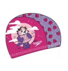 Шапка для плавання Speedo Printed Polyester Cap IU рожевий, фіолетовий 8-1224114676 OSFM (5059937304731)