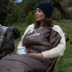 Спальний мішок Naturehike з капюшоном U350S NH20MSD07 (-3°C) лівий, коричневий (6927595764312-L)