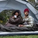 Спальний мішок Naturehike з капюшоном U350S NH20MSD07 (-3°C) лівий, коричневий (6927595764312-L)