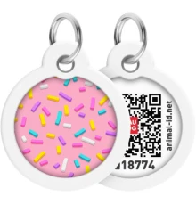 Адресник для тварин WAUDOG Smart ID з QR паспортом 