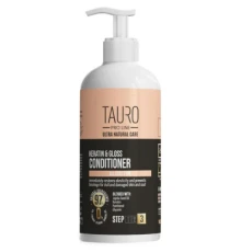 Кондиціонер для тварин Tauro Pro Line Ultra Natural Care Keratin & Gloss 1000 мл (TPL63610)