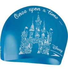 Шапка для плавання Speedo Slogan Cap Cap JU блакитний, білий 8-08386F301 OSFM (5053744543697)