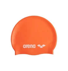 Шапка для плавання Arena Classic Silicone 91662-106 помаранчевий Уні OSFM (3468336977651)