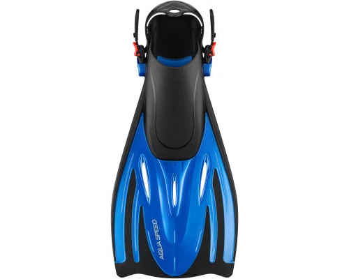 Ласти Aqua Speed Wombat Kid 528-11-2 чорний, синій 32-37 (5908217630346)
