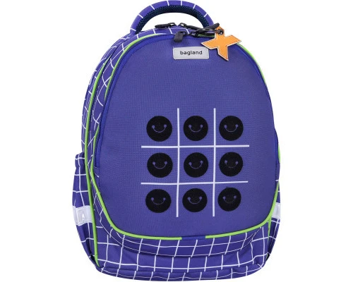 Рюкзак шкільний Bagland Butterfly 1328 Сублімація синій 21 л (00565664 Ш) (1071219245)
