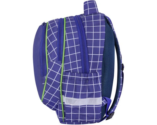 Рюкзак шкільний Bagland Butterfly 1328 Сублімація синій 21 л (00565664 Ш) (1071219245)
