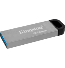 USB флеш накопичувач Kingston 512GB DataTraveler Kyson Silver/Black USB 3.2 (DTKN/512GB) 
