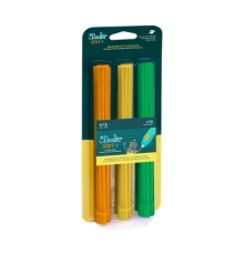 Стрижень для 3D-ручки 3Doodler набір Мікс (75 шт: помаранчевий, жовтий, зелений) (3DS-ECO-MIX2-75)