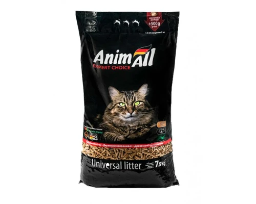 Наповнювач для туалету AnimAll Деревний 7.5 кг (111293)