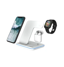 Зарядний пристрій Canyon 3in1 Wireless charger (CNS-WCS302W)