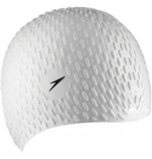 Шапка для плавання Speedo Bubble Cap AF білий 8-709290003 OSFM (5053744175850)