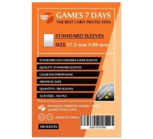 Протектор для карт Games7Days 57,5 х 89 мм, Standard USA Chimera, 100 шт (STANDART) (GSD-015789)