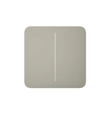 Розумний вимикач Ajax SoloButton 2-gang /Оливковий (SoloButton 2-gang /Olive)