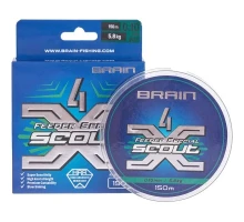 Шнур Brain Scout 4X 150m (camo) 0.100mm 5.8kg (1858.54.80)