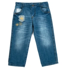 Джинси дитячі Aziz з трикотажною підкладкою (12626-104-blue)