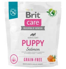 Сухий корм для собак Brit Care Dog Grain-free Puppy з лососем 1 кг (8595602558827)