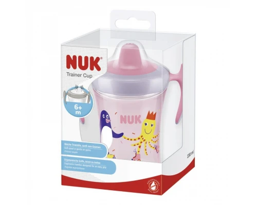 Поїльник-непроливайка Nuk Evolution Trainer Fun 230 мл (3953130)