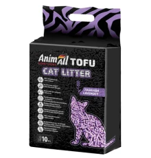Наповнювач для туалету AnimAll Тофу з ароматом лаванди 4.66 кг (10 л) (4820224500898)