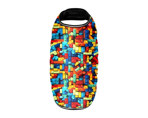 Курточка для тварин WAUDOG Clothes Накидка Блоки XL (506-4056)