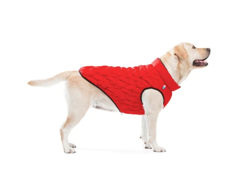 Курточка для тварин Collar AiryVest UNI двостороння L 55 червоно-чорна (2568)