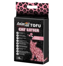 Наповнювач для туалету AnimAll Тофу Сакура 2.6 кг (6 л) (4820224500904)