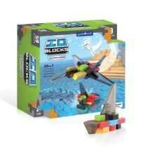 Конструктор Guidecraft IO Blocks Літаки та кораблі 59 деталей (G9608)