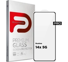 Скло захисне Armorstandart Pro Realme 14x 5G Black (ARM83557)