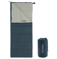 Спальний мішок Naturehike F150 NH22MSD05, лівий, темно-блакитний (6927595797761-L)