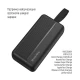 Батарея універсальна ColorWay 30 000 mAh High-power 2 PD/20W, QC/3.0, USB-C/Micro-USB (CW-PB300LPC2BK-PD) 
