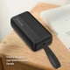 Батарея універсальна ColorWay 30 000 mAh High-power 2 PD/20W, QC/3.0, USB-C/Micro-USB (CW-PB300LPC2BK-PD) 