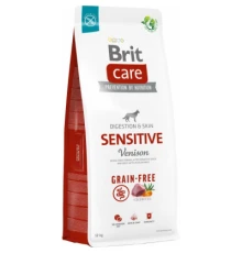 Сухий корм для собак Brit Care Dog Grain-free Sensitive беззерновий з олениною 12 кг (8595602559138)