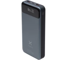 Батарея універсальна Vinga 30000 mAh 100W Display VA Grey (Li-Ion) (VPBB30100) 