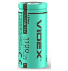 Акумулятор 18350 1100mAh bulk/1шт Videx (18350/1100/1B)
