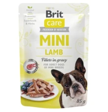 Вологий корм для собак Brit Care з філе ягня (8595602560301)