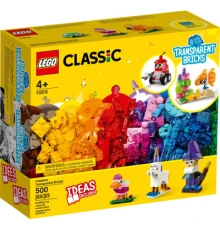 Конструктор LEGO Classic Прозорі кубики для творчості (11013)