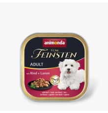 Консерви для собак Animonda Vom Feinsten Adult with Beef + lamb 150 г (4017721823111)