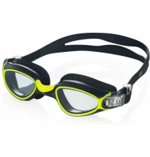Окуляри для плавання Aqua Speed Calypso 083-38 6369 чорний, жовтий OSFM (5908217663696)