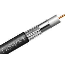 Кабель телевізійний FinMark RG-8-TC90 коаксіальний, black, 100м (274129)