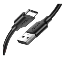 Дата кабель USB 2.0 AM to USB-C 0.25m 3A US287 black Ugreen (60114)