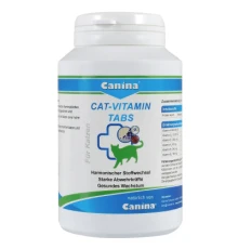 Вітаміни для котів Canina Cat-Vitamin Tabs 125 г/250 шт (4027565210329)