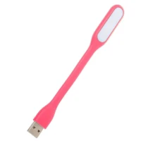 Лампа USB Optima LED, гнучка, 2 шт, рожевий (UL-001-PI2)