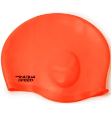 Шапка для плавання Aqua Speed Ear Cap Comfort 9896 289-75 червоний OSFM (5908217698964)
