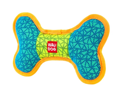 Іграшка для собак WAUDOG Fun Кістка 20х12 см блакитна (62082) 