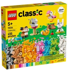 Конструктор LEGO Classic Творчі улюбленці 450 деталей (11034)