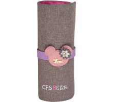 Пенал Cool For School Bear 1 відділення Сірий (CF86651-02)