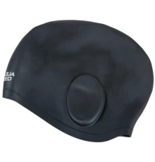 Шапка для плавання Aqua Speed Ear Cap Volume 60475 284-07 чорний Уні OSFM (5905718604753)
